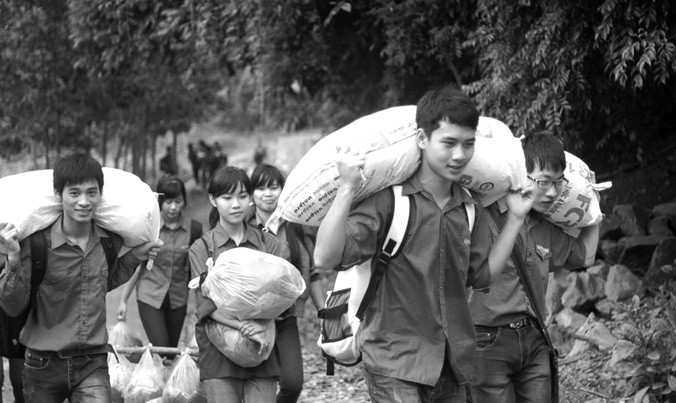 Sinh viên Đại học Thái Nguyên với phong trào tình nguyện.