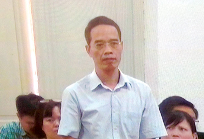 Đại diện NHNN tại tòa.