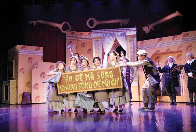 “Lão hà tiện” sẽ lên sàn diễn Nhà hát Lớn. Ảnh: N.H.K.