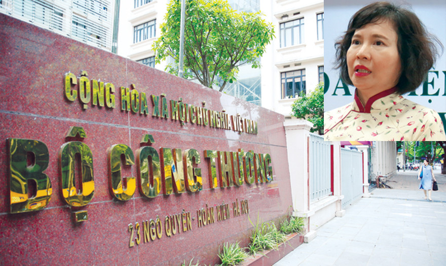 Tại kỳ họp thứ 15, UBKT T.Ư đã xem xét và kết luận những sai phạm của Thứ trưởng Bộ Công Thương Hồ Thị Kim Thoa (ảnh nhỏ). Ảnh: Hồng Vĩnh.