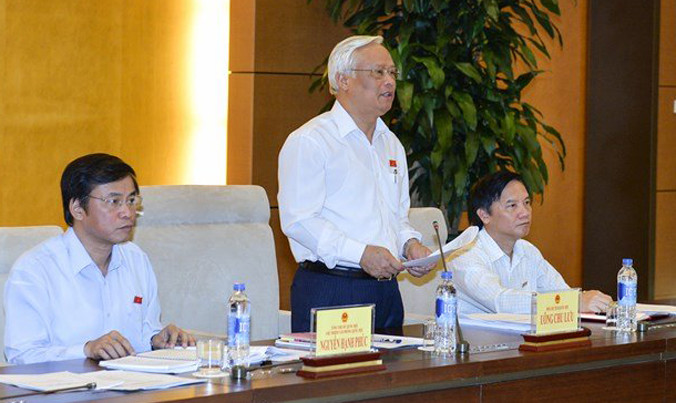 Phó Chủ tịch Quốc hội Uông Chu Lưu.