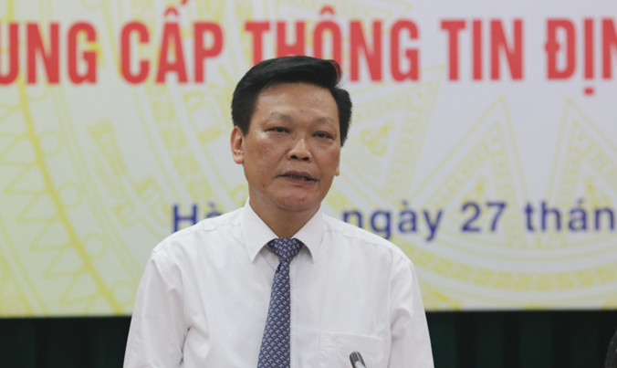 Thứ trưởng Bộ Nội vụ Nguyễn Duy Thăng. Ảnh: LD.