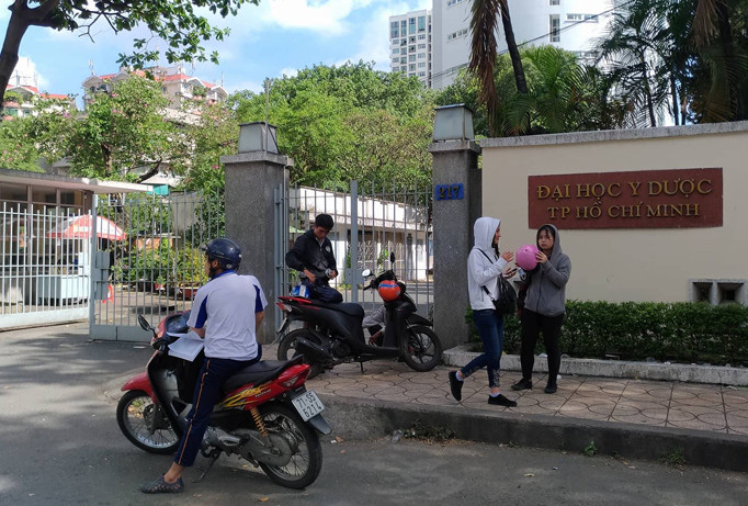 ĐH Y Dược TPHCM. Ảnh: Nguyễn Dũng.