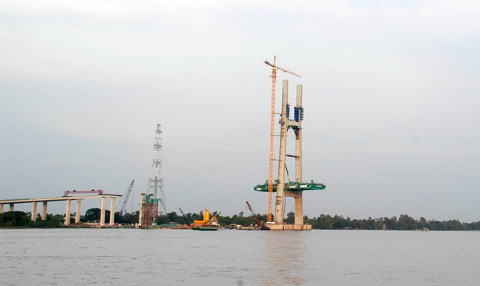 Hạ tầng là một nút thắt lớn trong phát triển của vùng ĐBSCL. Ảnh: Cảnh Kỳ.