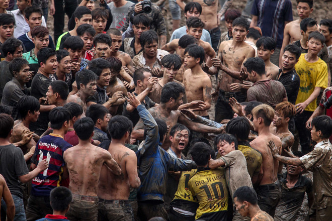 Lãnh đạo xã Hiền Quan đề nghị giữ nguyên hình thức tổ chức hội cướp phết.