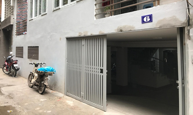 Công trình nhà ở biến tướng chung cư mini số 6, ngõ 122 Vương Thừa Vũ.