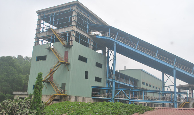 Dự án mở rộng Nhà máy Gang thép Thái Nguyên (Tisco) giai đoạn 2. Ảnh: Nguyễn Bằng.