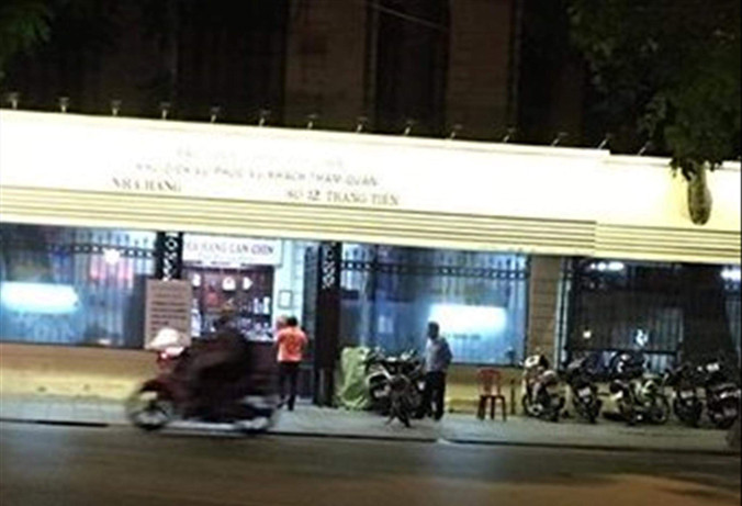 Đến tối 5/9, nhà hàng bia Lan Chín vẫn hoạt động.