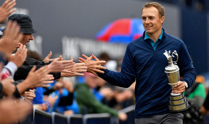Jordan Spieth có cơ hội trở thành golf thủ trẻ nhất giành trọn bộ 4 giải Major. Ảnh: GETTY IMAGES.