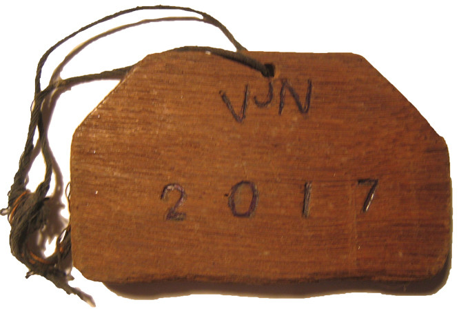 Tấm thẻ tù VN 2017. Ảnh do nhân vật cung cấp.