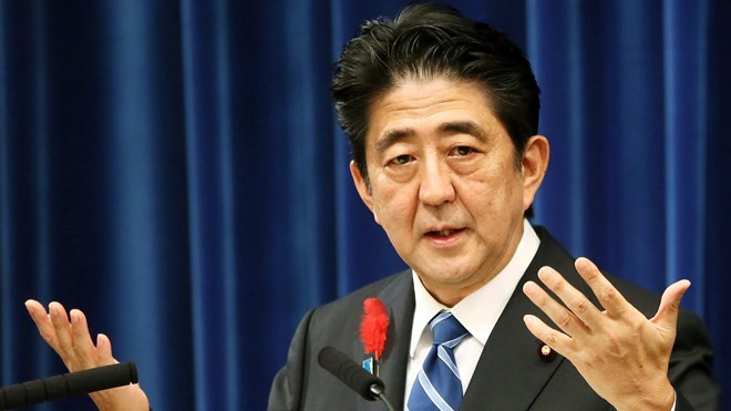 Thủ tướng Nhật Bản Shinzo Abe. (Nguồn: AP)
