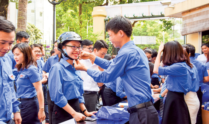 Đoàn cơ quan T.Ư Đoàn với văn hóa giao thông.