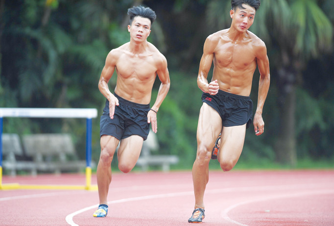 Các VĐV Việt Nam vẫn miệt mài vắt kiệt mồ hôi, thậm chí cả máu, trên sân tập để có được vinh quang ở những kỳ đại hội như SEA Games. Ảnh: Tuấn Tùng.