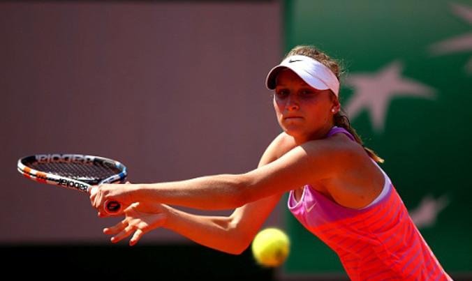 Marketa Vondrousova có được danh hiệu đầu tiên trong sự nghiệp. Ảnh: GETTY IMAGES.