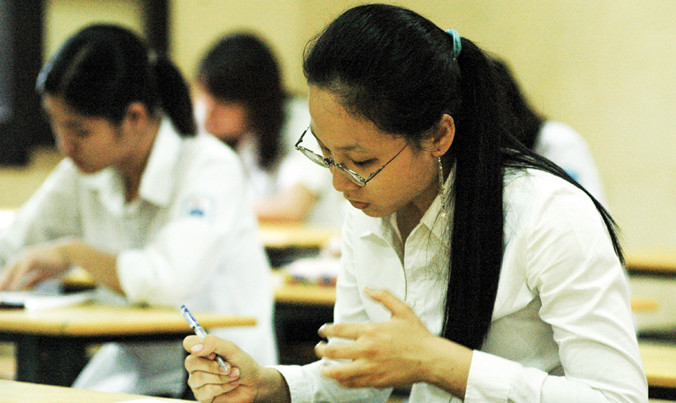 Đề thi cần phải được chuẩn bị “sạch nước cản” để thí sinh yên tâm làm bài. Ảnh: Hồng Vĩnh.