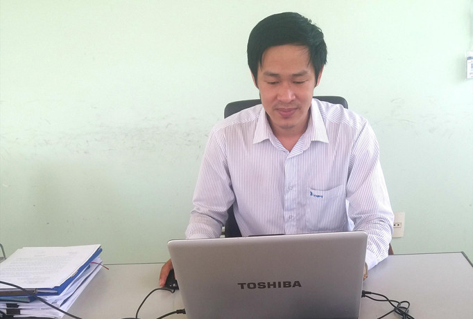 Anh Phạm Hoài Đăng luôn say mê nghiên cứu khoa học.