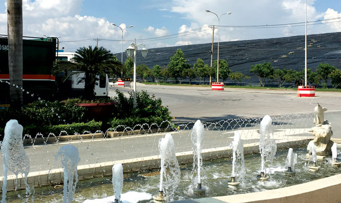 Khu liên hợp xử lý chất thải Đa Phước được VWS đầu tư khoảng 150 triệu USD.