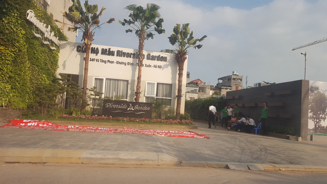Dự án cao ốc Riverside Garden (349 Vũ Tông Phan).