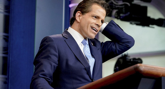 ông Anthony Scaramucci, người mới bị ông Trump sa thải, cũng là nạn nhân của vụ chơi khăm