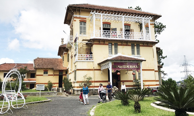 Cung Nam phương Hoàng hậu, nơi trưng bày bảo vật triều Nguyễn.