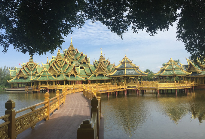 Một trong những di tích ở Thành Phố Cổ.