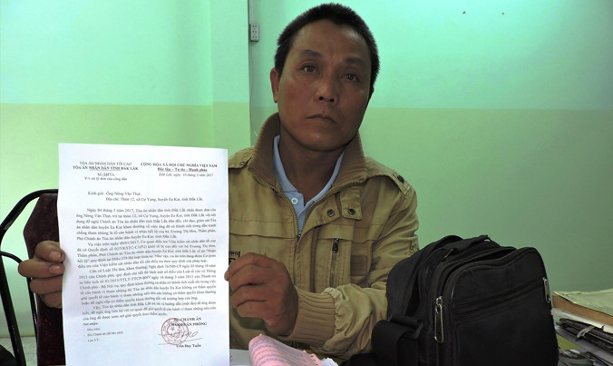 Ông Thụt vừa bị tuyên 12 tháng tù.