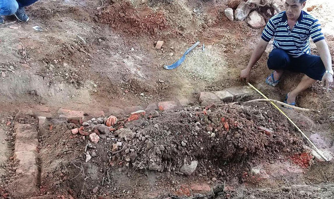 Hội đồng Trị sự Nguyễn Phước Tộc và con cháu mong muốn xây dựng lại lăng mộ tại vị trí phát hiện này.