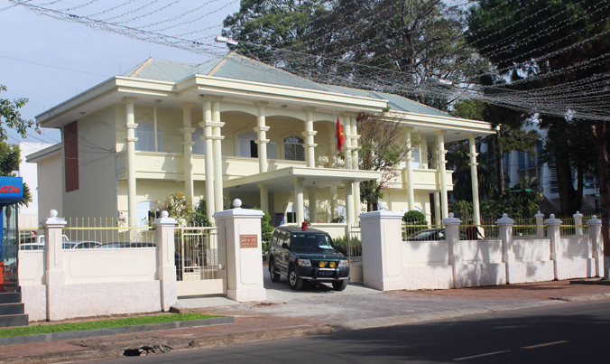 Trụ sở Sở Y tế Gia Lai.