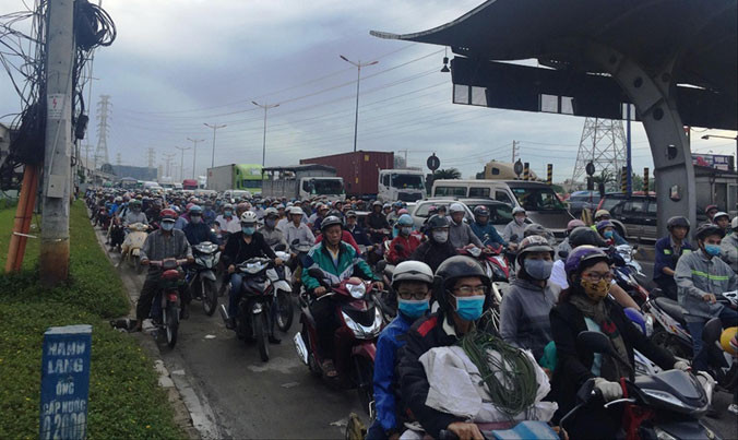 Hiện nay TPHCM vẫn còn ít nhất 37 điểm kẹt xe.