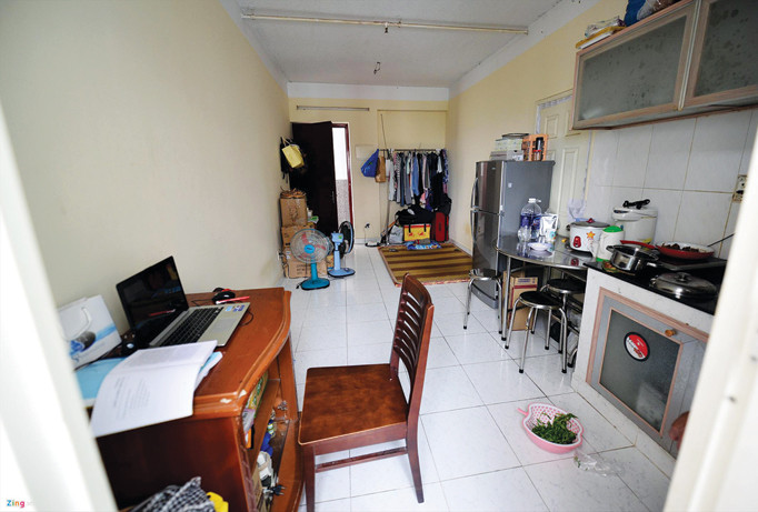 Căn hộ 25m2 do doanh nghiệp trong TPHCM xây dựng. Ảnh: Lê Quân - Liêu Lãm - Zing.vn.