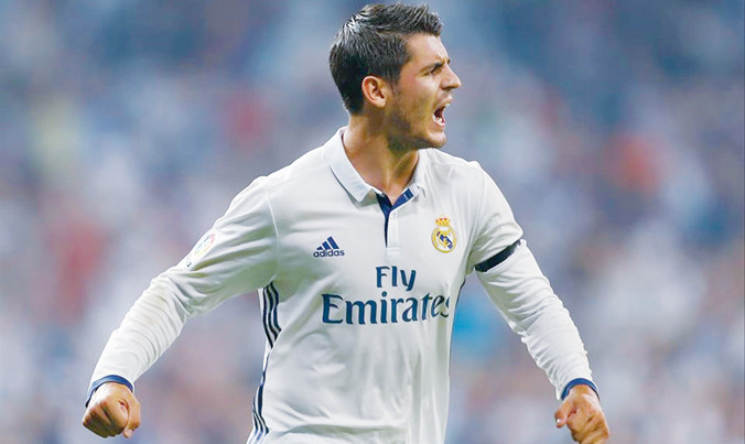 Morata bất ngờ đến với Chelsea với bản hợp đồng kỷ lục của đội bóng. Ảnh: GETTY IMAGES.