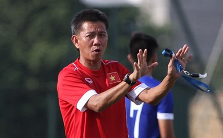HLV Hoàng Anh Tuấn. Ảnh: Bongdaplus