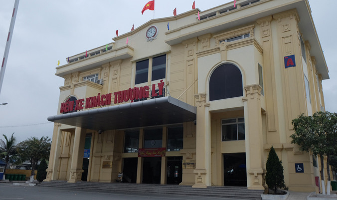 Bến xe Thượng Lý ở Hải Phòng.