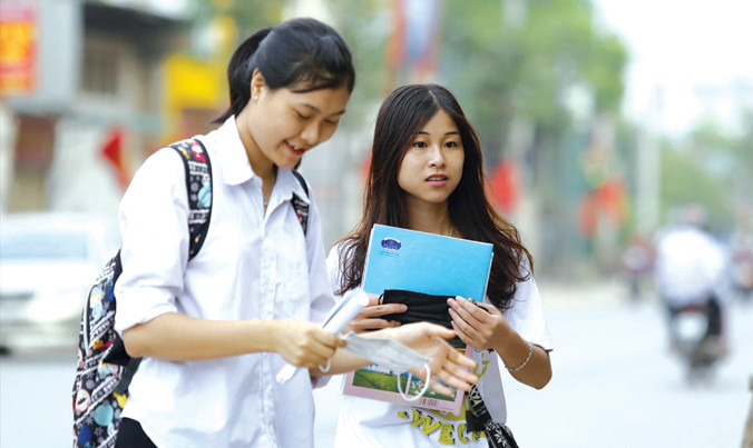 Tổng chỉ tiêu của các trường trong nhóm Miền Bắc năm nay khoảng 104.000. Ảnh: Như Ý.