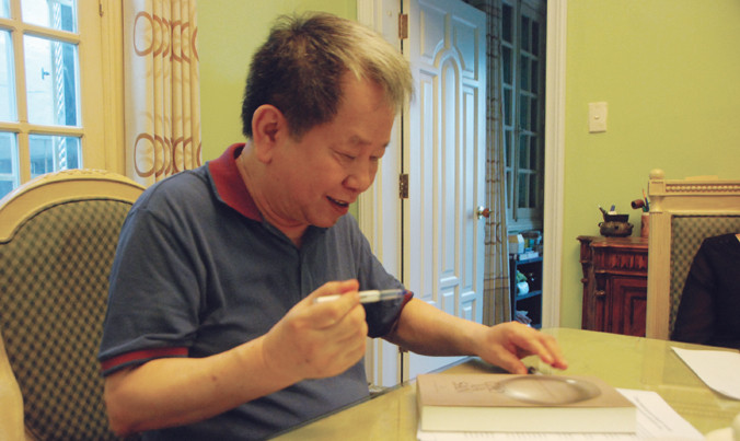 Chuyên gia Nguyễn Trần Bạt. Ảnh: Xuân Ba.