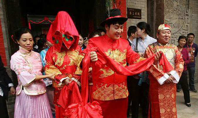 Một đám cưới nông thôn.