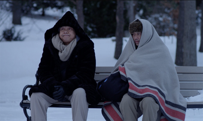 Một cảnh trong phim “Dạ cổ hoài lang”.