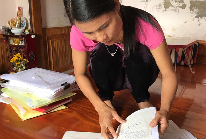 Chứng cứ mà cô Huế thu thập để chứng minh cho khiếu nại của mình đã bị đoàn xác minh từ chối.