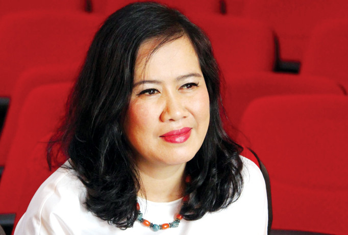 Chủ tịch Hội Nhà văn Hà Nội Nguyễn Thị Thu Huệ.