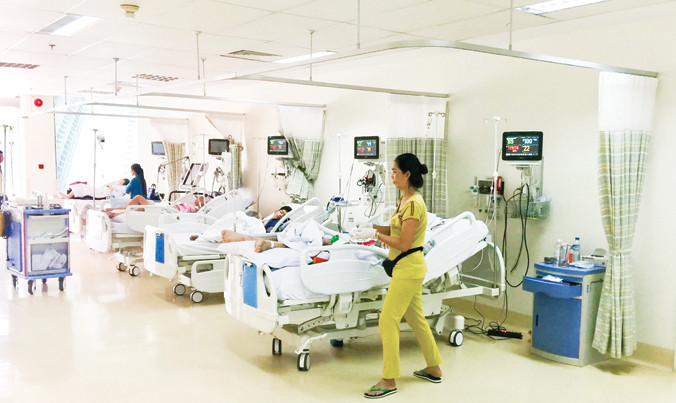 Được đầu tư gần 2.500 tỷ đồng nhưng sau hơn 2 năm hoạt động, bệnh viện tư nhân Ipak ở quận 2 phải đóng cửa vì... hết tiền. Ảnh: L.N.