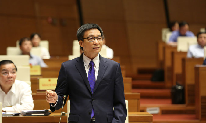 Phó thủ tướng Vũ Đức Đam.