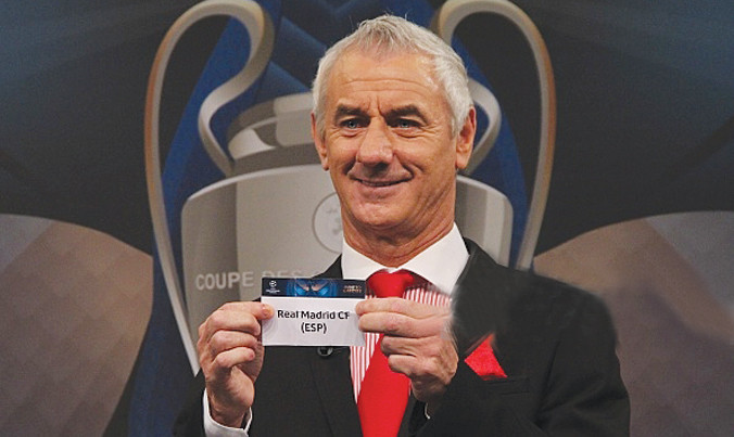 Lá thăm đã đưa Real Madrid đụng độ Atletico ngay vòng bán kết mùa này. Ảnh: GETTY IMAGES.