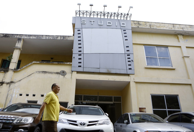 Khu vực cơ quan hãng phim truyện Việt Nam. Ảnh: Như Ý.