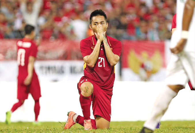 Thất bại của ĐT U22 tại SEA Games 29 đang được sử dụng để tranh giành chiếc ghế Chủ tịch VFF. Ảnh: VSI.