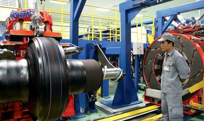 Lao động Việt Nam làm việc tại Đài Loan. (Ảnh nhân vật cung cấp).