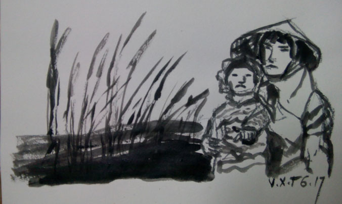 Minh họa: Vũ Xuân Tiến.