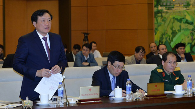 Theo Chánh án TAND Tối cao Nguyễn Hòa Bình, để xác định bồi thường, cái khó là việc định lượng.