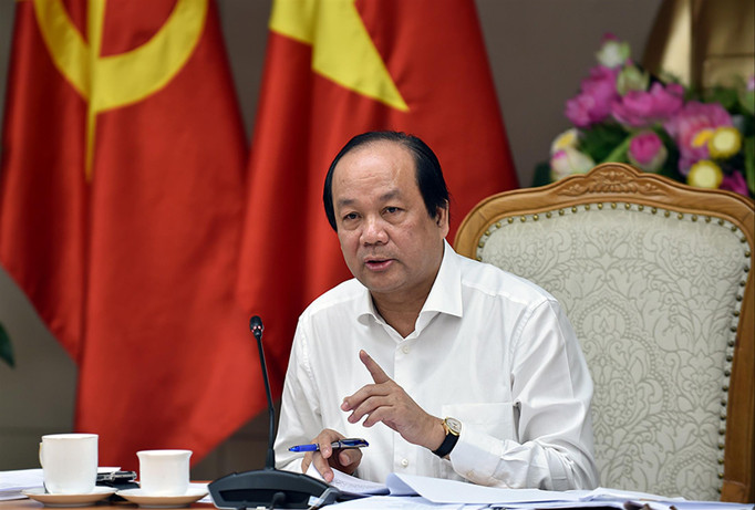 Bộ trưởng Mai Tiến Dũng.