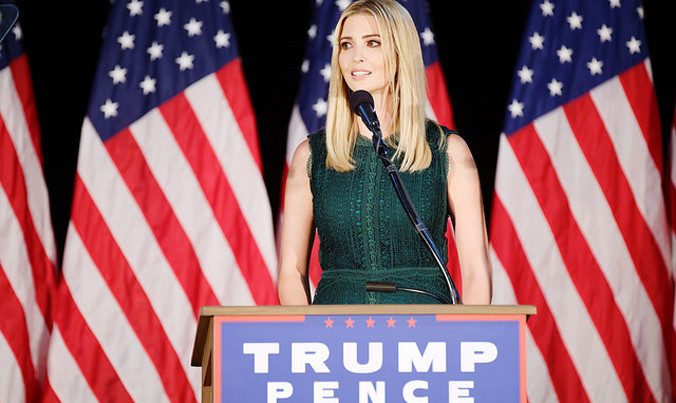 Cô Ivanka Trump. 