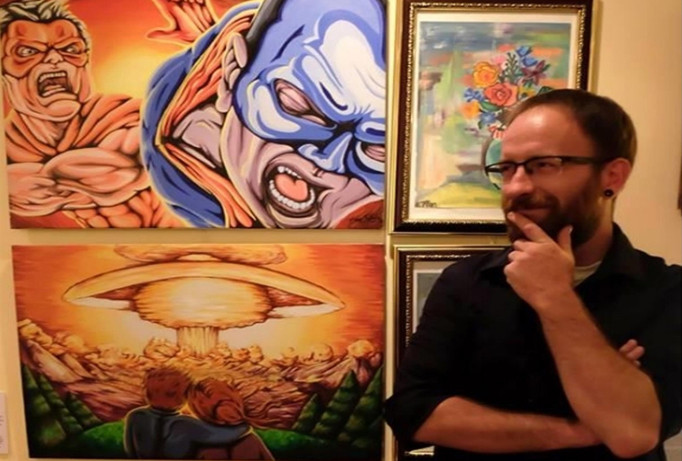 Nghệ sĩ Chris Mcbride mang triển lãm AR đến Đà Nẵng.